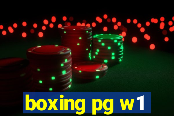 boxing pg w1